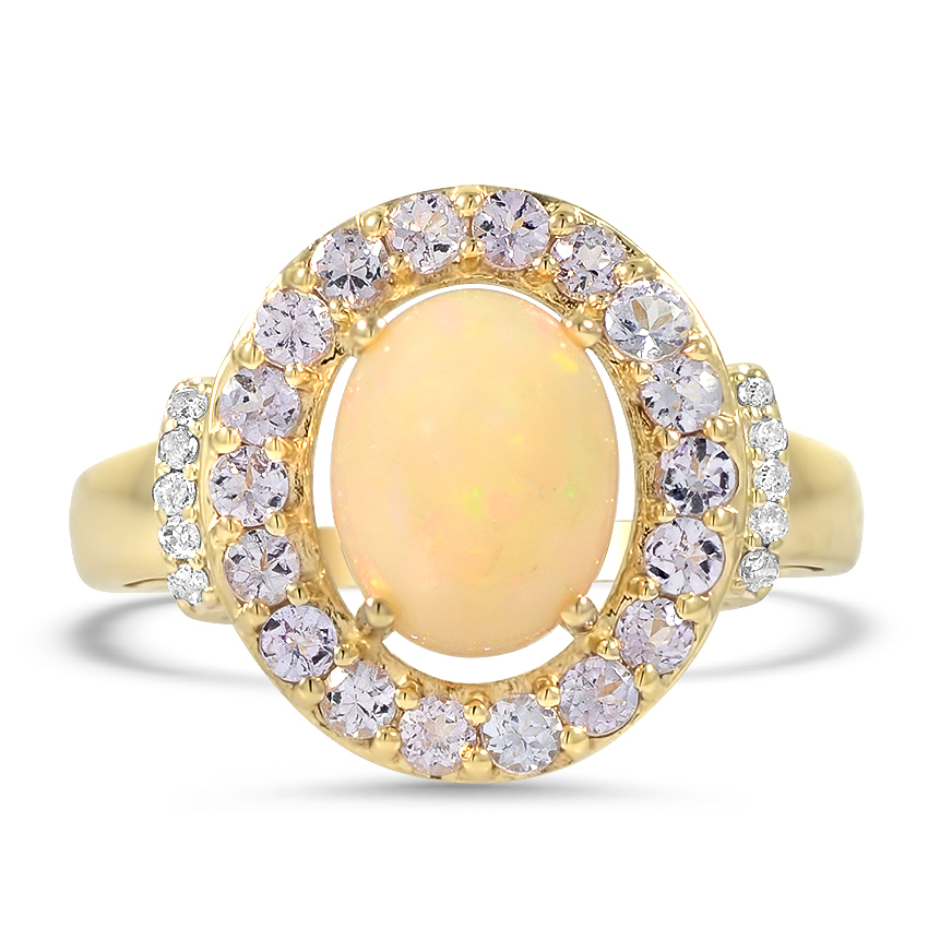Modern Opal Vintage Ring