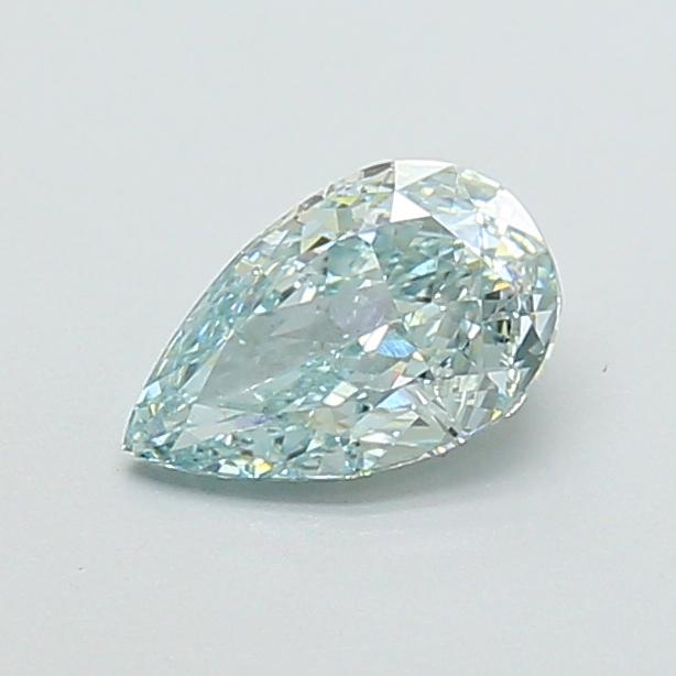 1.16 Ct. Fancy Intense Green Pear Lab Grown Diamond