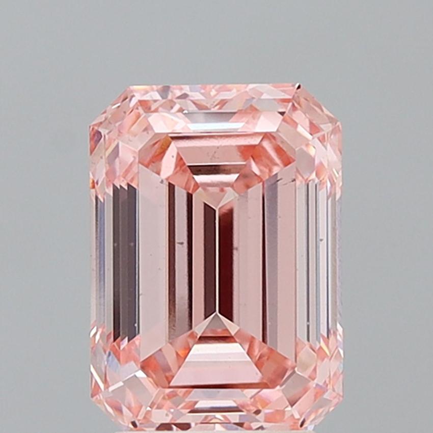 3.58 Ct. Fancy Intense Pink Emerald Lab Grown Diamond