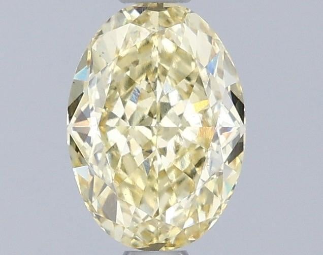 1.01 Ct. Fancy Intense Yellow Oval Lab Grown Diamond
