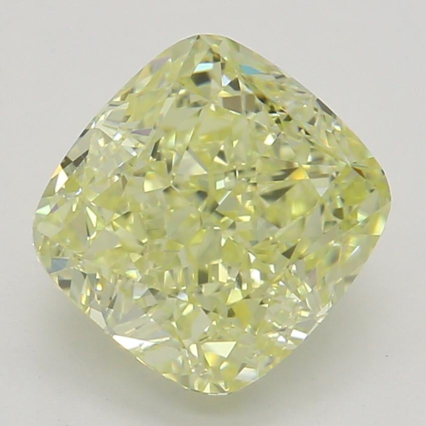1.50 Ct. Fancy Light Yellow Cushion Diamond