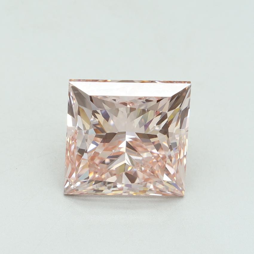 5.02 Ct. Fancy Intense Pink Princess Lab Grown Diamond