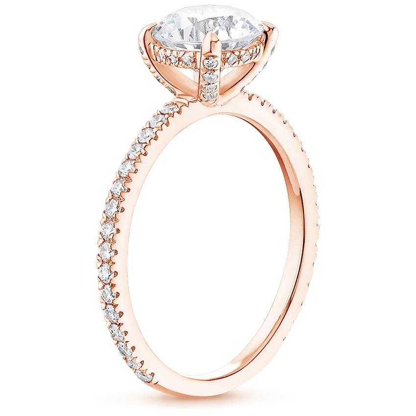 14K Rose Gold Luxe Viviana Diamond Ring (1/3 ct. tw.), large side view