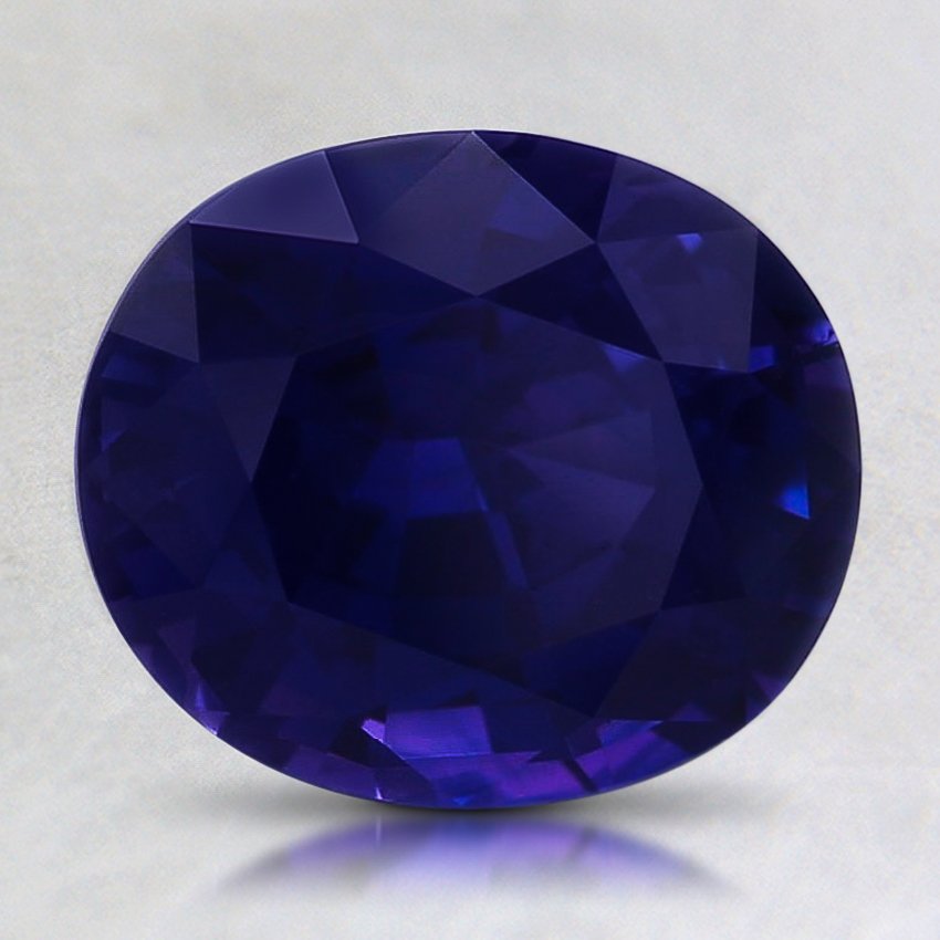 8.5x7.3mm Color Change Oval Sapphire