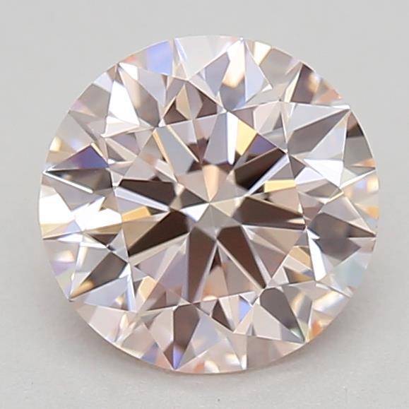 0.71 Ct. Fancy Light Pink Round Lab Grown Diamond