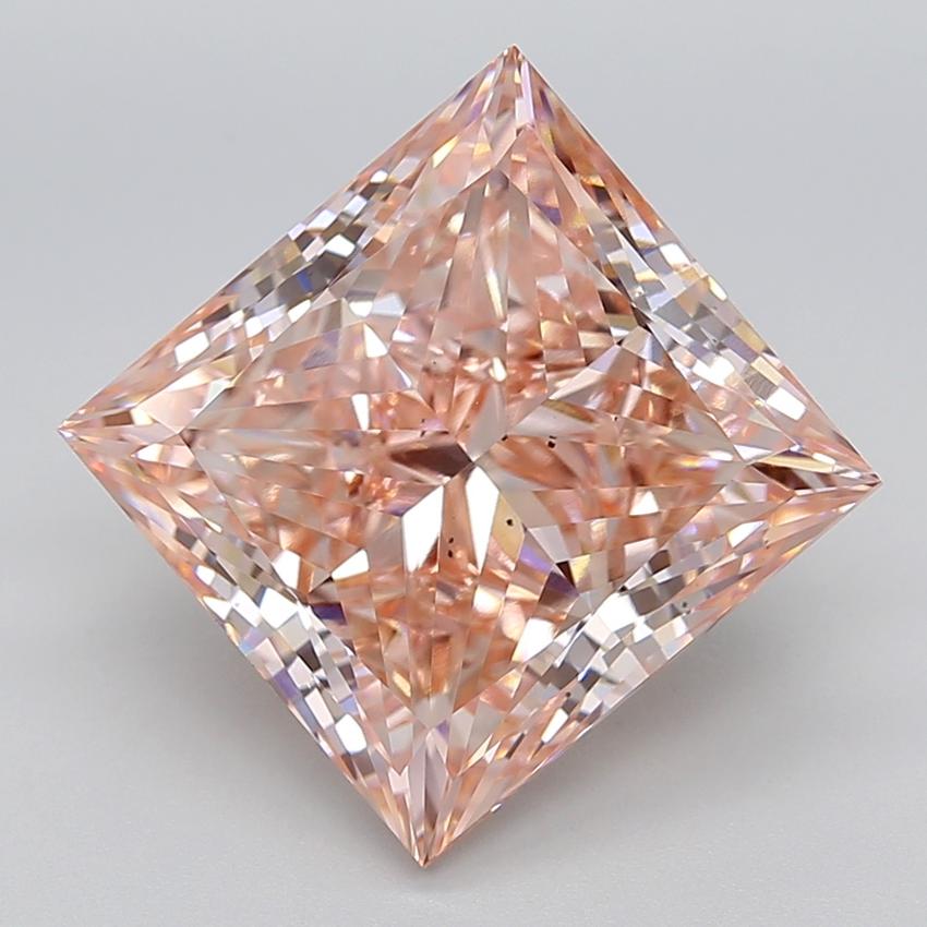 10.27 Ct. Fancy Intense  Pink Princess Lab Grown Diamond