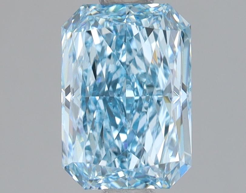 1.15 Ct. Fancy Vivid Blue Radiant Lab Grown Diamond
