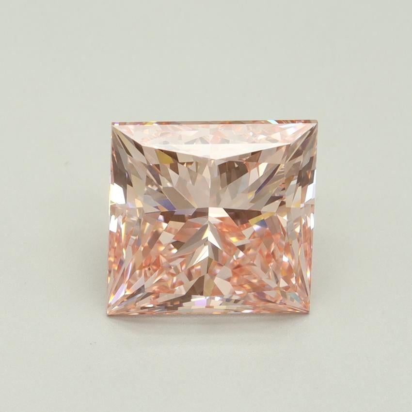 5.02 Ct. Fancy Intense Pink Princess Lab Grown Diamond