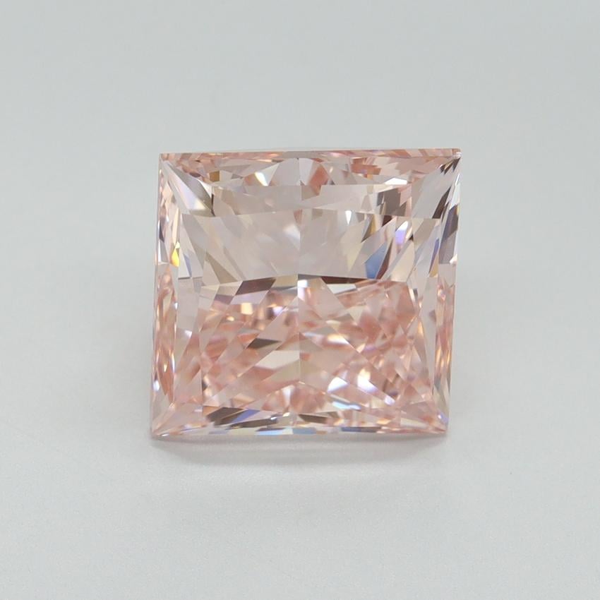 5.00 Ct. Fancy Intense Pink Princess Lab Grown Diamond