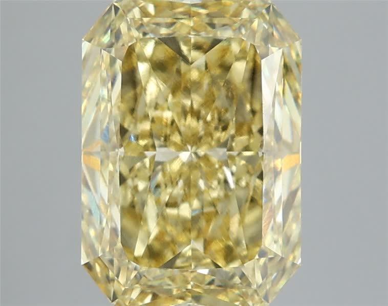 3.59 Ct. Fancy Intense Yellow Radiant Lab Grown Diamond