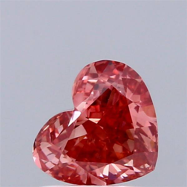 1.19 Ct. Fancy Vivid  Pink Heart Lab Grown Diamond