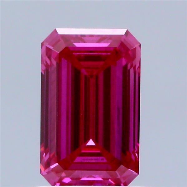1.07 Ct. Fancy Vivid Pink Emerald Lab Grown Diamond