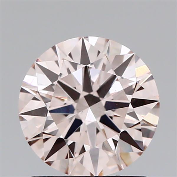 1.27 Ct. Light Pink Round Lab Grown Diamond