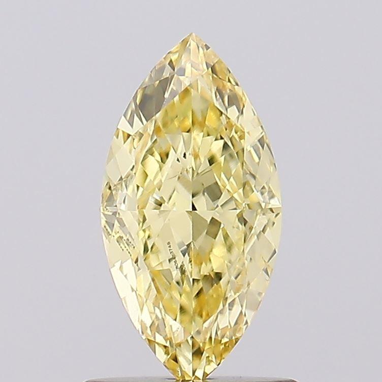 1.04 Ct. Fancy Yellow Marquise Lab Grown Diamond