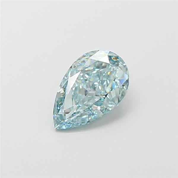 1.12 Ct. Fancy Intense Green Pear Lab Grown Diamond