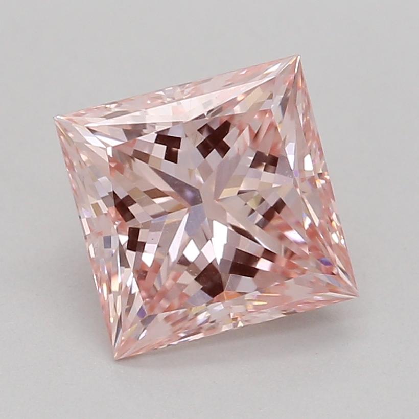1.07 Ct. Fancy Intense Pink Princess Lab Grown Diamond