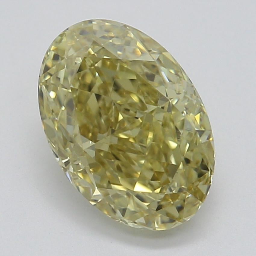 0.80 Ct. Fancy Brownish Yellow Oval Diamond