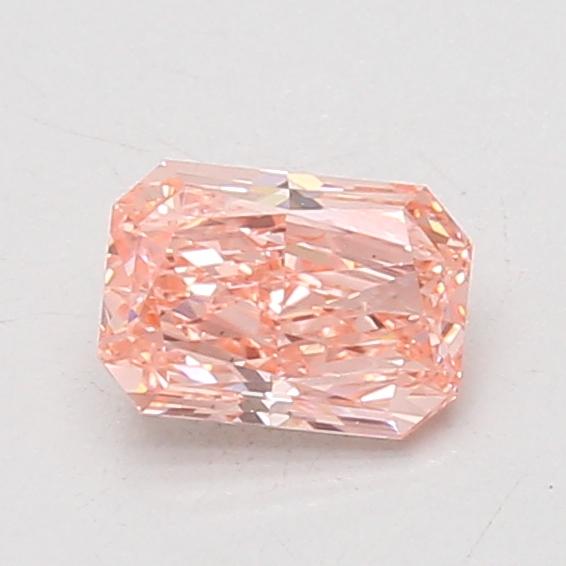 0.81 Ct. Fancy Vivid Pink Radiant Lab Grown Diamond