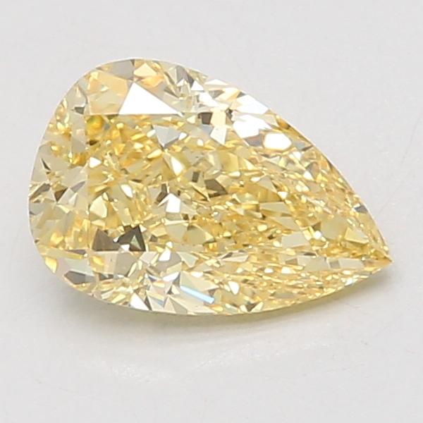1.53 Ct. Fancy Intense Yellow Pear Lab Grown Diamond