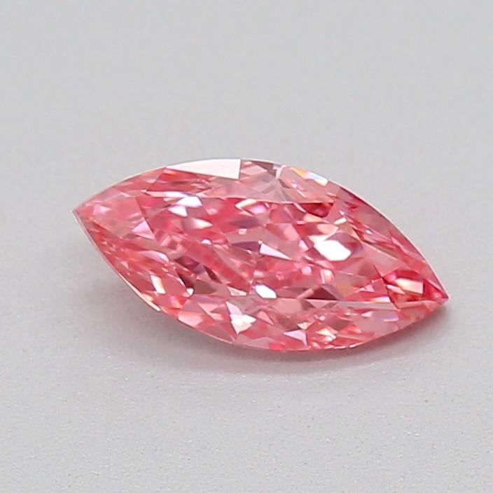 0.30 Ct. Fancy Vivid Pink Marquise Lab Grown Diamond