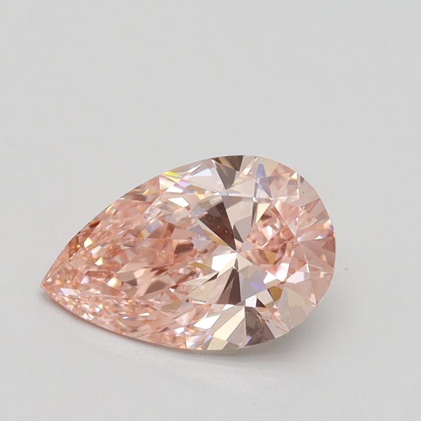 1.09 Ct. Fancy Intense Pink Pear Lab Grown Diamond