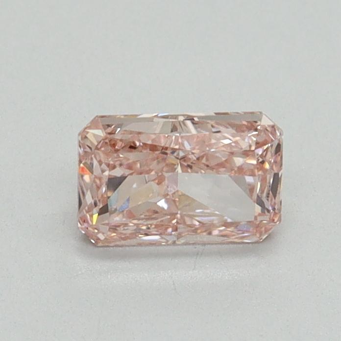 0.53 Ct. Fancy Intense Pink Radiant Lab Grown Diamond