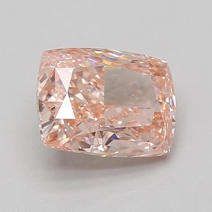 2.08 Ct. Fancy Vivid Pink Cushion Lab Grown Diamond