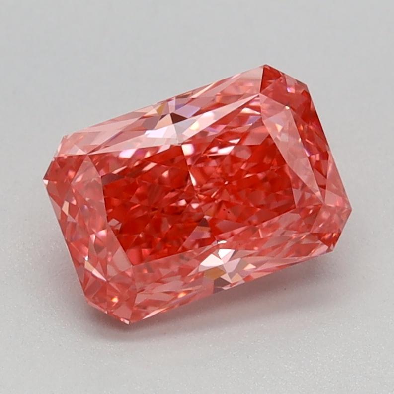 1.02 Ct. Fancy Vivid Pink Radiant Lab Grown Diamond
