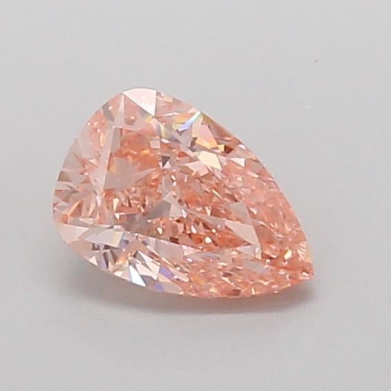 0.70 Ct. Fancy Vivid Pink Pear Lab Grown Diamond
