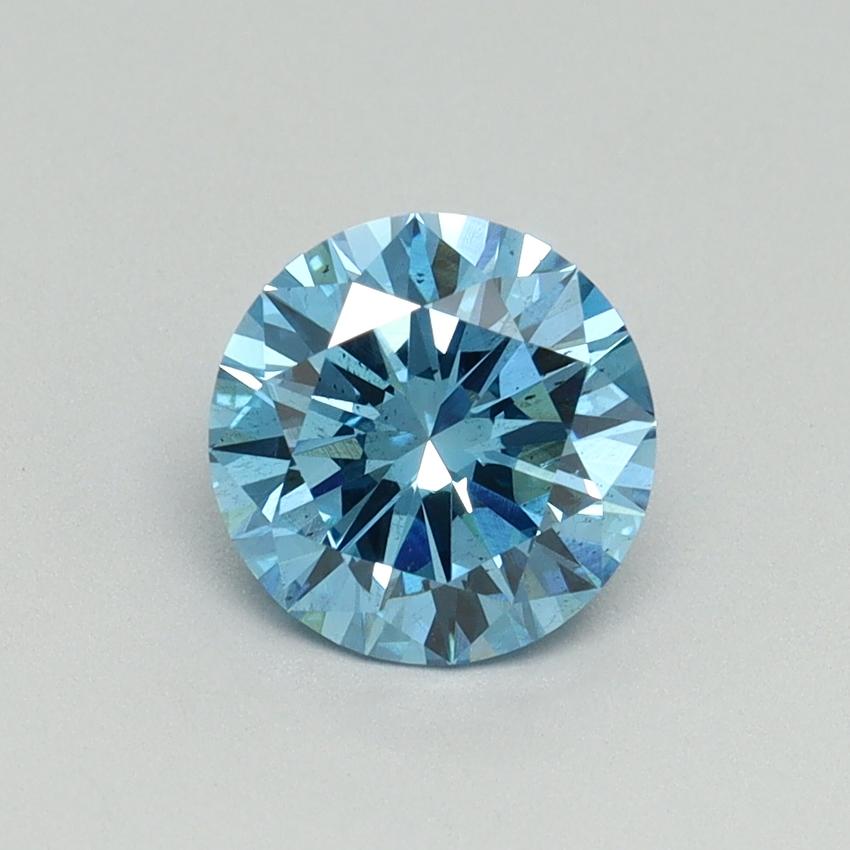 1.20 Ct. Fancy Vivid Blue Round Lab Grown Diamond