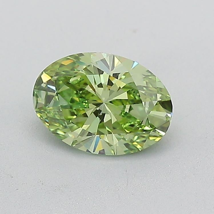 1.03 Ct. Fancy Green Oval Lab Grown Diamond