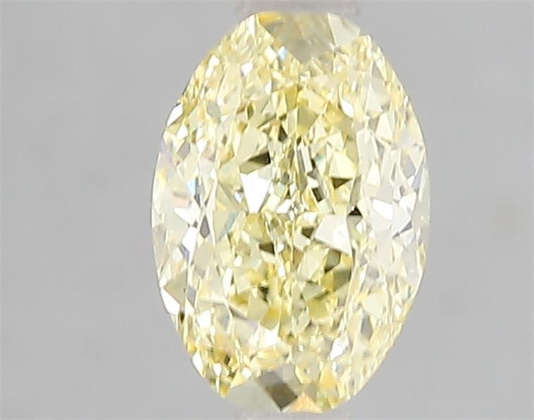 1.22 Ct. Fancy Intense Yellow Oval Lab Grown Diamond
