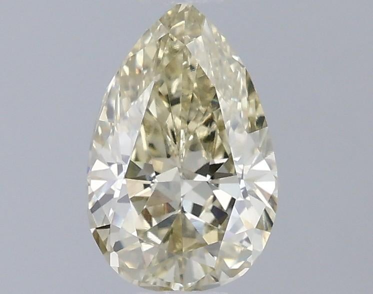 0.73 Ct. Light Yellow Pear Lab Grown Diamond