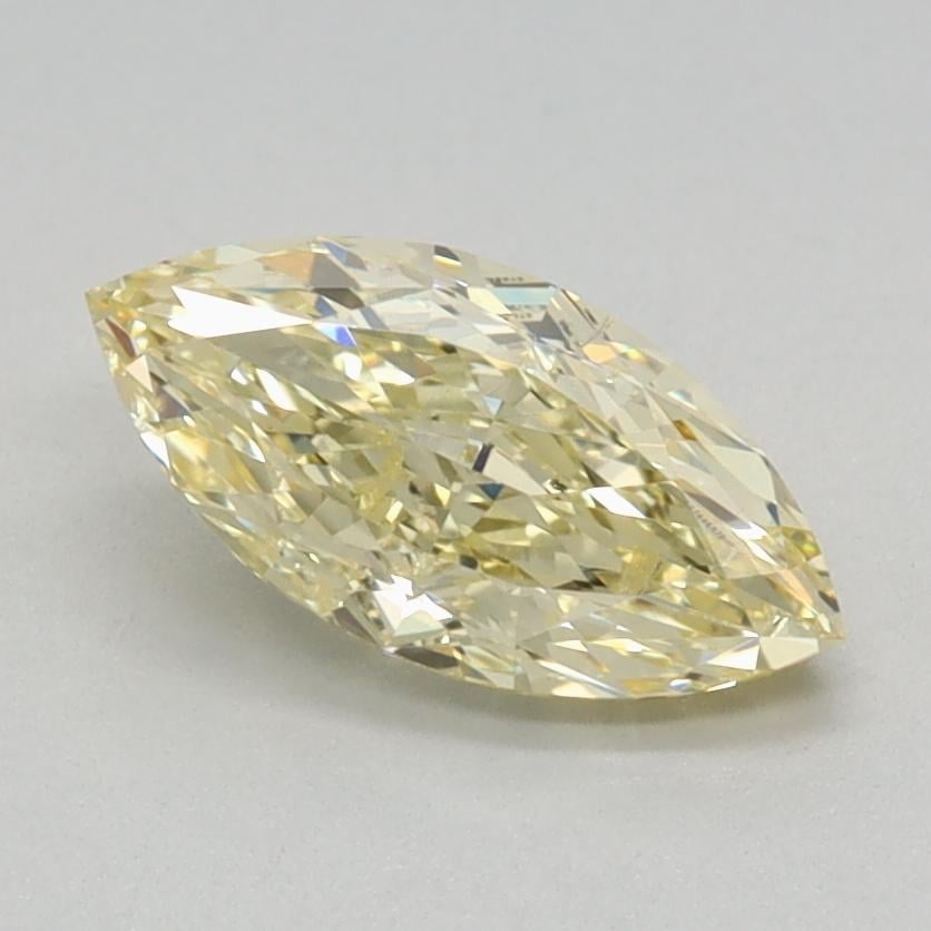 0.82 Ct. Fancy Intense Yellow Marquise Lab Grown Diamond