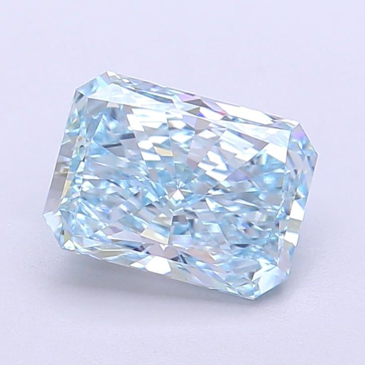 1.90 Ct. Fancy Vivid Blue Radiant Lab Grown Diamond