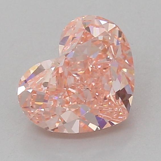 1.59 Ct. Fancy Vivid Pink Heart Lab Grown Diamond