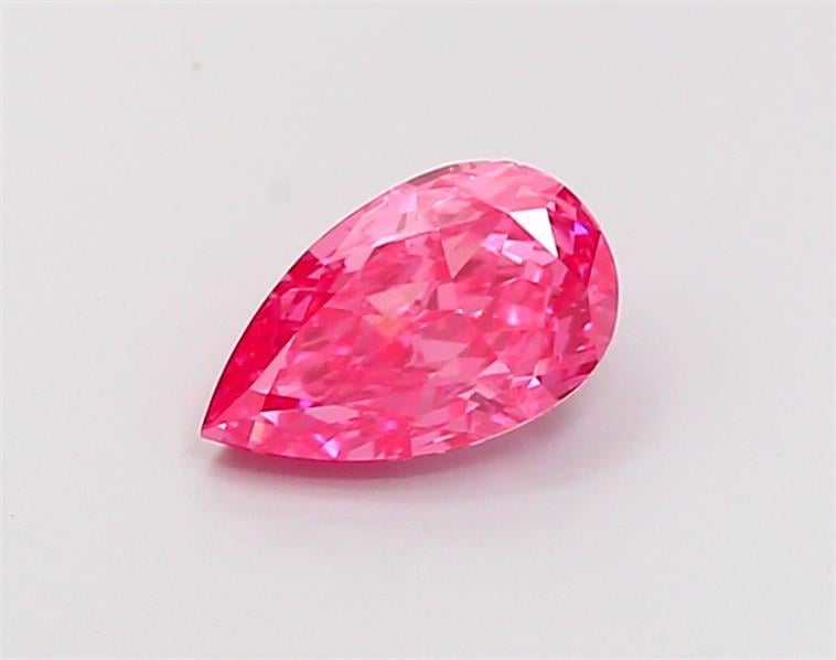 1.13 Ct. Fancy Vivid Pink Pear Lab Grown Diamond