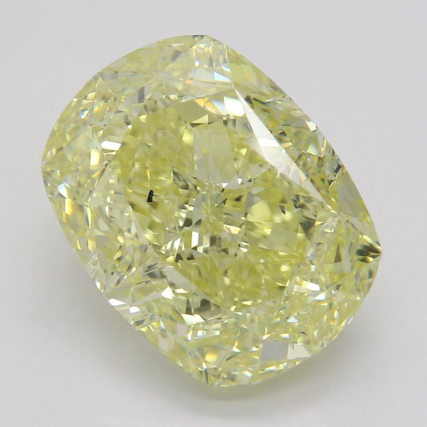 8.16 Ct. Fancy Yellow Cushion Diamond