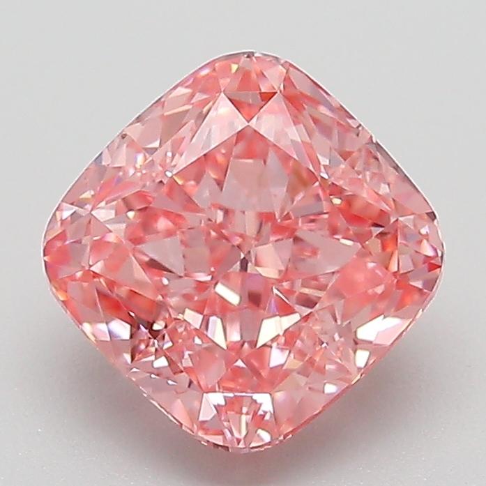 2.09 Ct. Fancy Pink Cushion Lab Grown Diamond