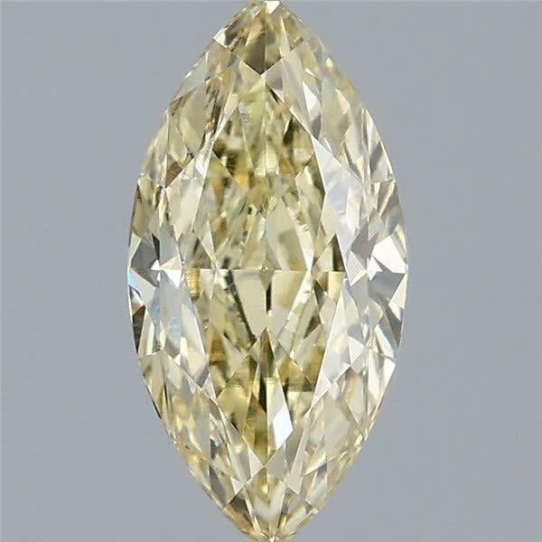 1.53 Ct. Fancy Yellow Marquise Lab Grown Diamond