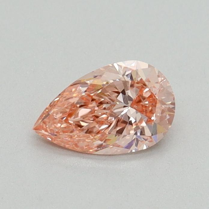 0.43 Ct. Fancy Vivid Pink Pear Lab Grown Diamond