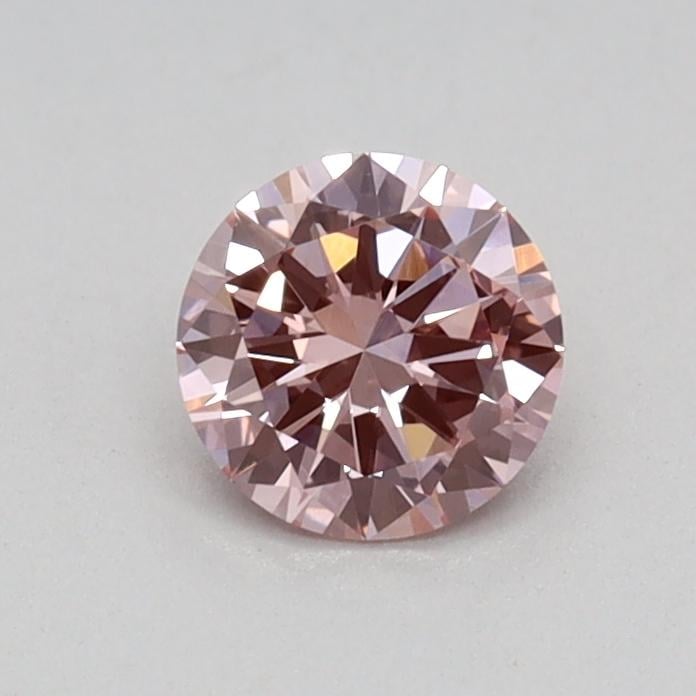 0.32 Ct. Fancy Pink Round Lab Grown Diamond