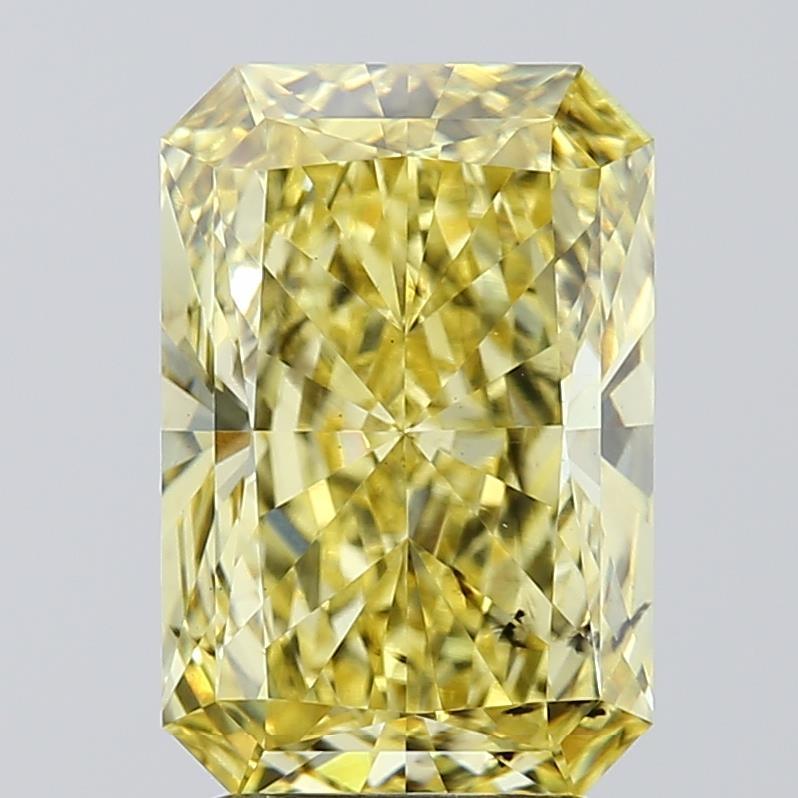 3.05 Ct. Fancy Intense Yellow Radiant Lab Grown Diamond