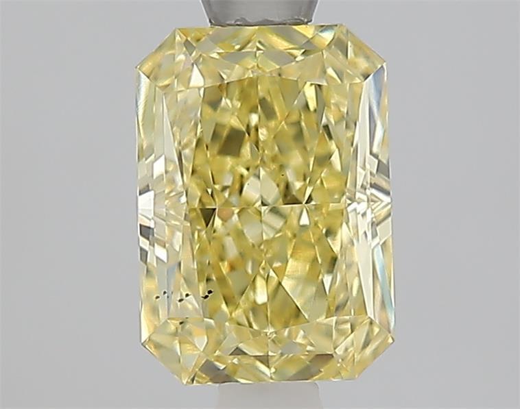1.56 Ct. Fancy Intense  Yellow Radiant Lab Grown Diamond