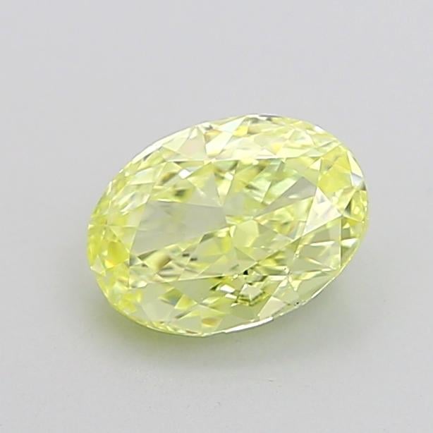 1.02 Ct. Fancy None Yellow Oval Lab Grown Diamond