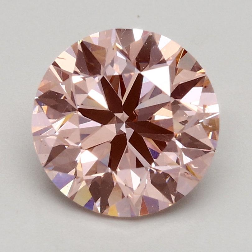 1.50 Ct. Fancy Intense Pink Round Lab Grown Diamond