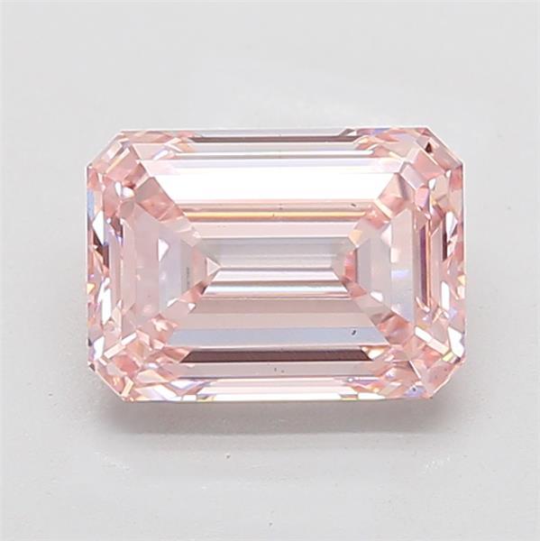 4.20 Ct. Fancy Intense Pink Emerald Lab Grown Diamond
