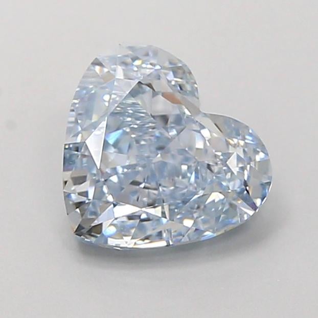 1.28 Ct. Fancy Intense  Blue Heart Lab Grown Diamond