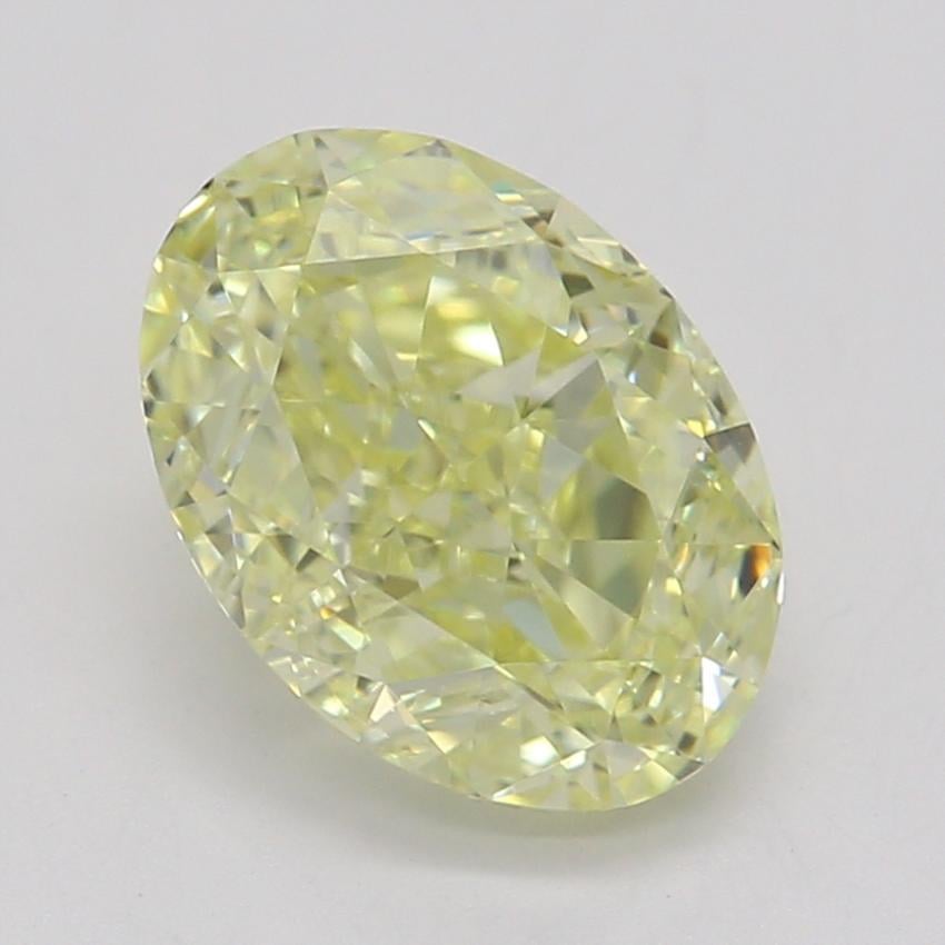 1.14 Ct. Fancy Yellow Oval Diamond