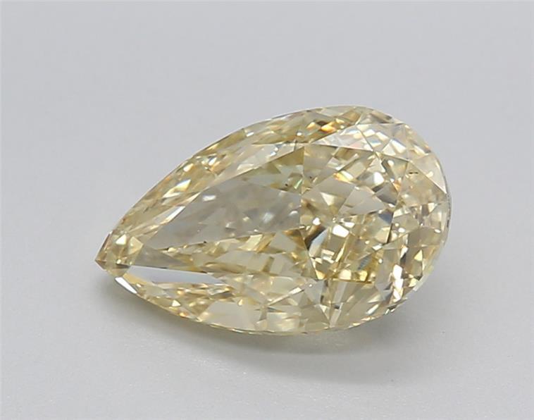 1.60 Ct. Fancy Intense Yellow Pear Lab Grown Diamond